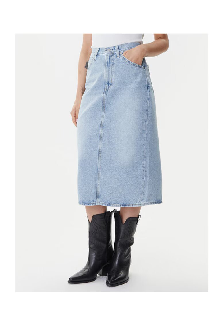 Levi's Fusta dama albastru - denim