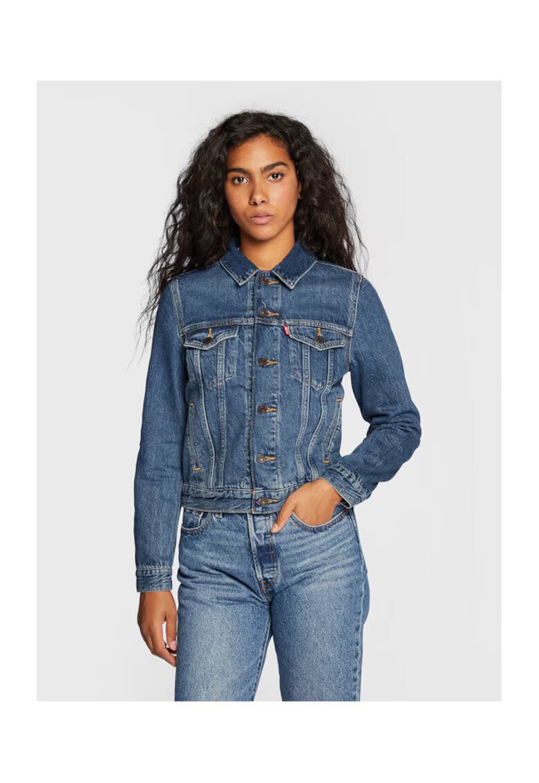 Levi's Geaca dama - 206436023 - Bumbac/Lyocell - 2XS INTL - Albastru