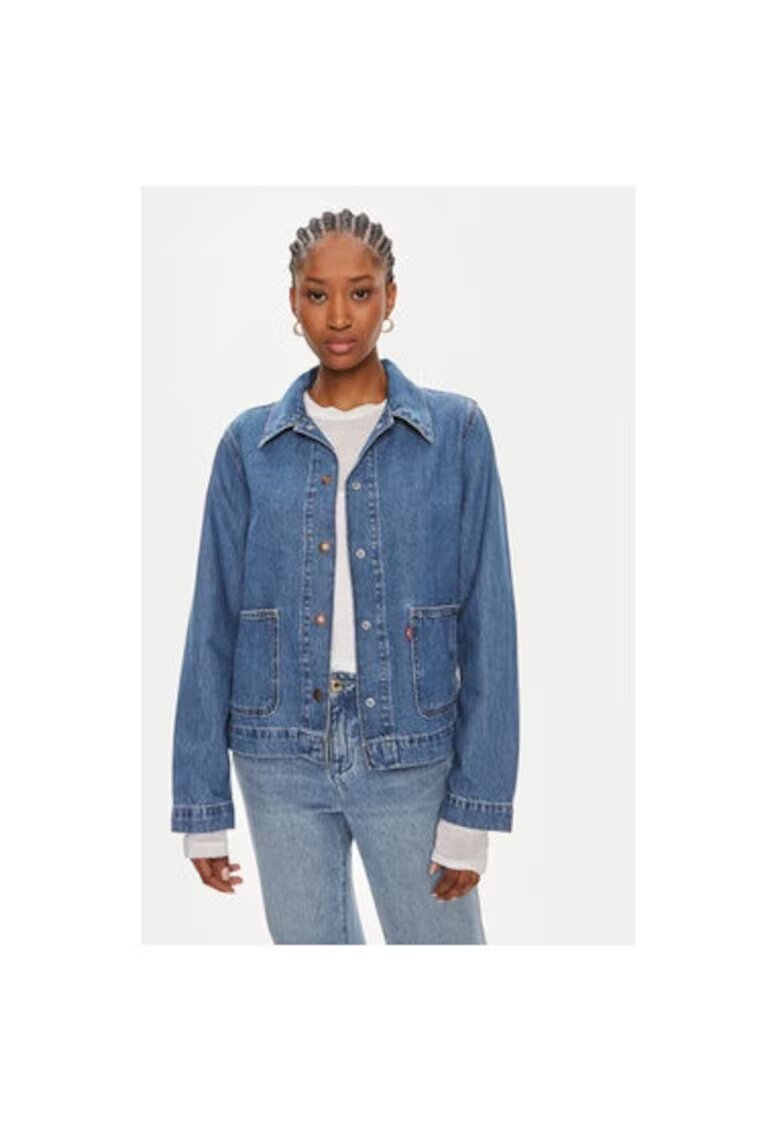 Levi's Geaca dama - 304220838 - Bumbac - Albastru - Albastru