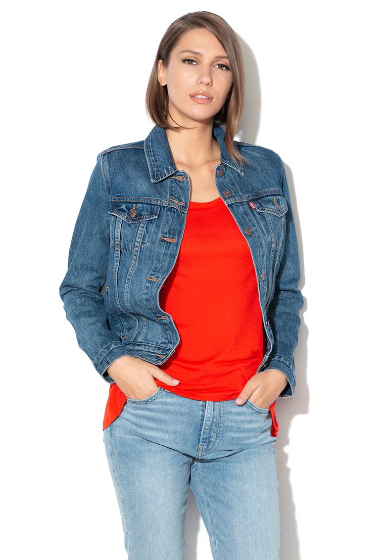 Levi's Jacheta din denim Original Trucker - Albastru royal
