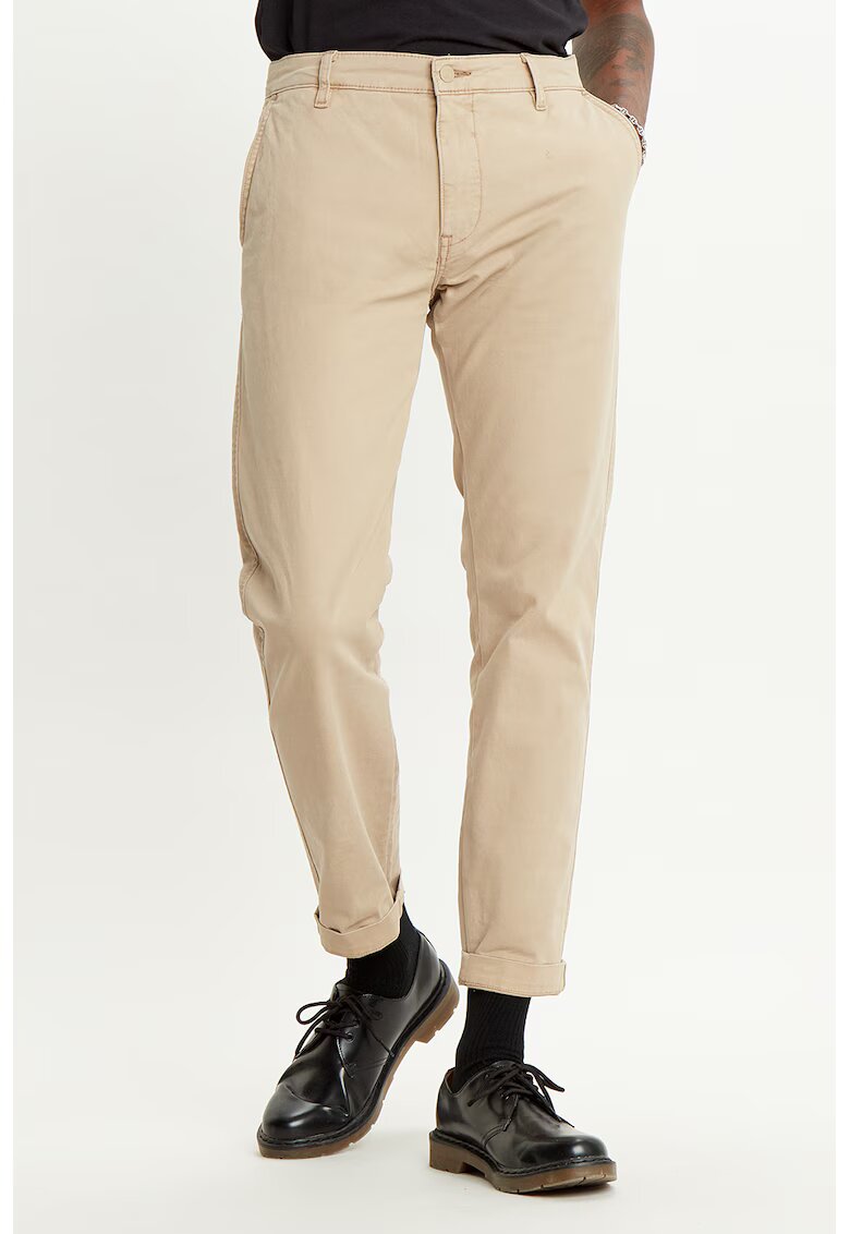 Levi's Pantaloni chino cu croiala conica - Bej