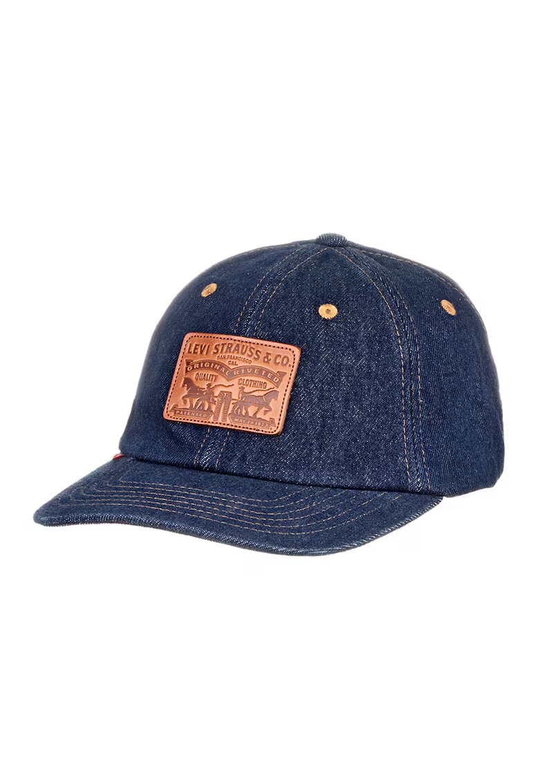 Levi's Sapca baseball din amestec de lana cu aplicatie logo - Albastru inchis