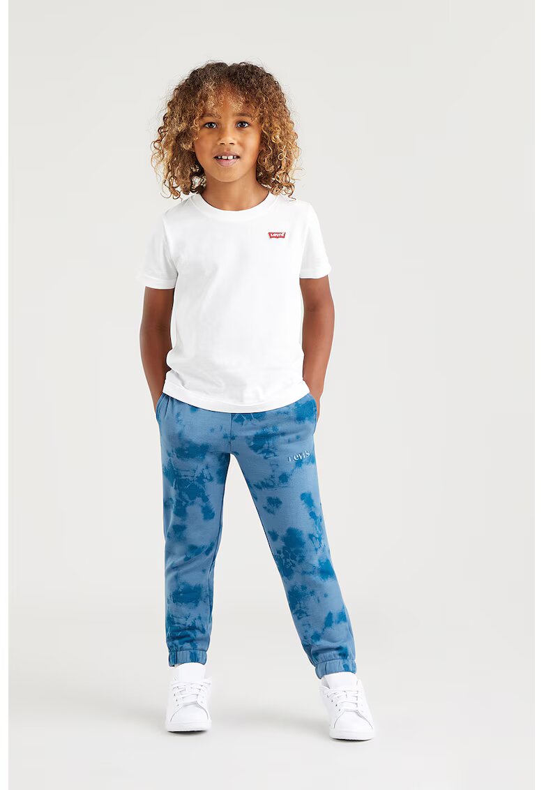Levi's Tricou din bumbac Batwing - Rosu/Alb