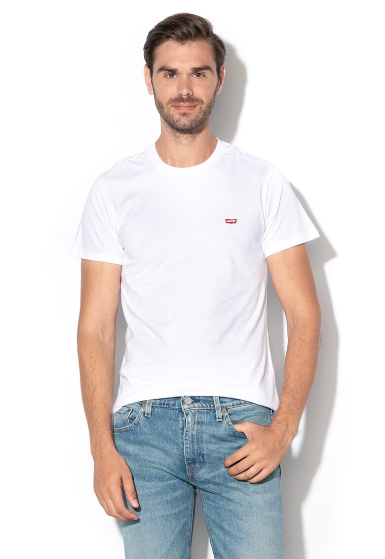 Levi's Tricou din bumbac cu logo brodat 56605