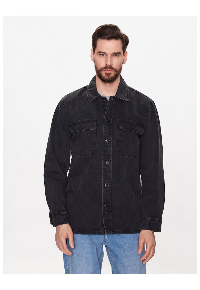 Lindbergh Camasa barbati - Bumbac - 301546801 - Gri