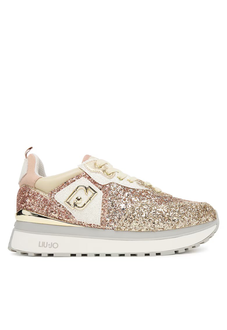 Liu Jo Adidasi Maxi Wonder 01 BF500 - auriu - piele ecologica