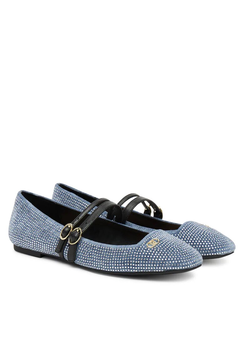 Liu Jo Balerini dama - textil - negru/albastru