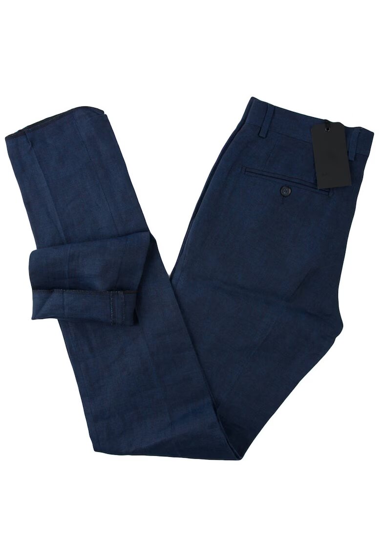 Liu Jo Pantaloni barbati din in - Bleumarin -