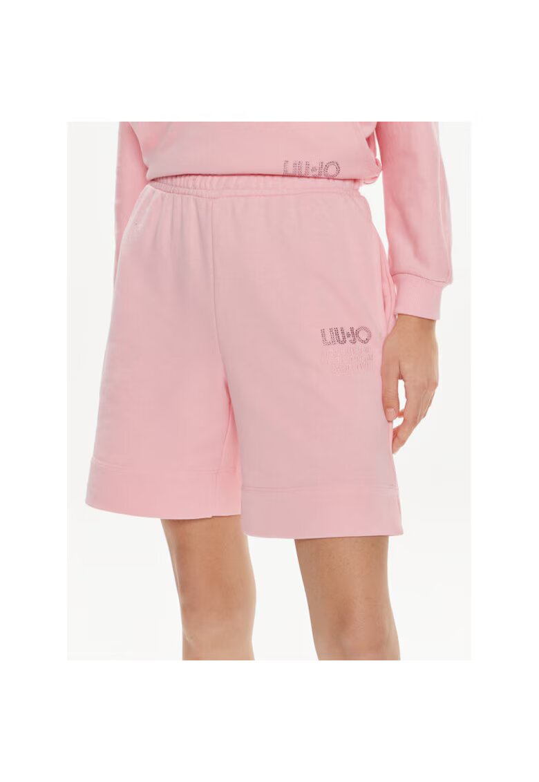 Liu Jo Pantaloni sport dama scurti - roz -
