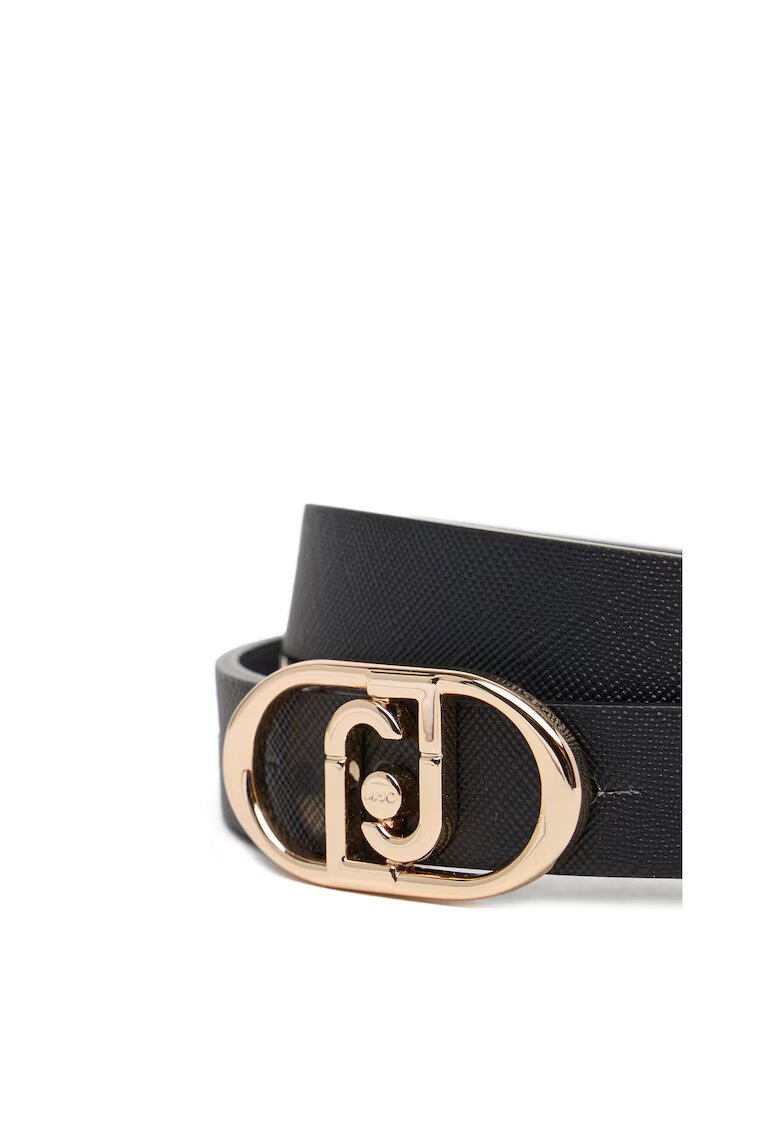 Liu Jo Piele ecologica Nero/Antracit B3584 curea dama femeie Nero/Antracit B3584 Ecs Reversibila Solduri femei