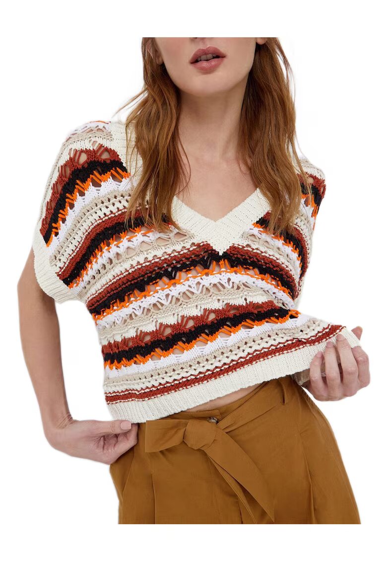 Liu Jo Pulover dama Desert Stripes - bumbac - multicolor - Multicolor