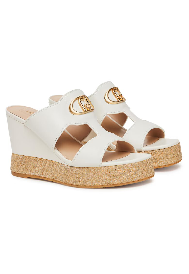 Liu Jo Slapi model 01065 - piele naturala - Off White