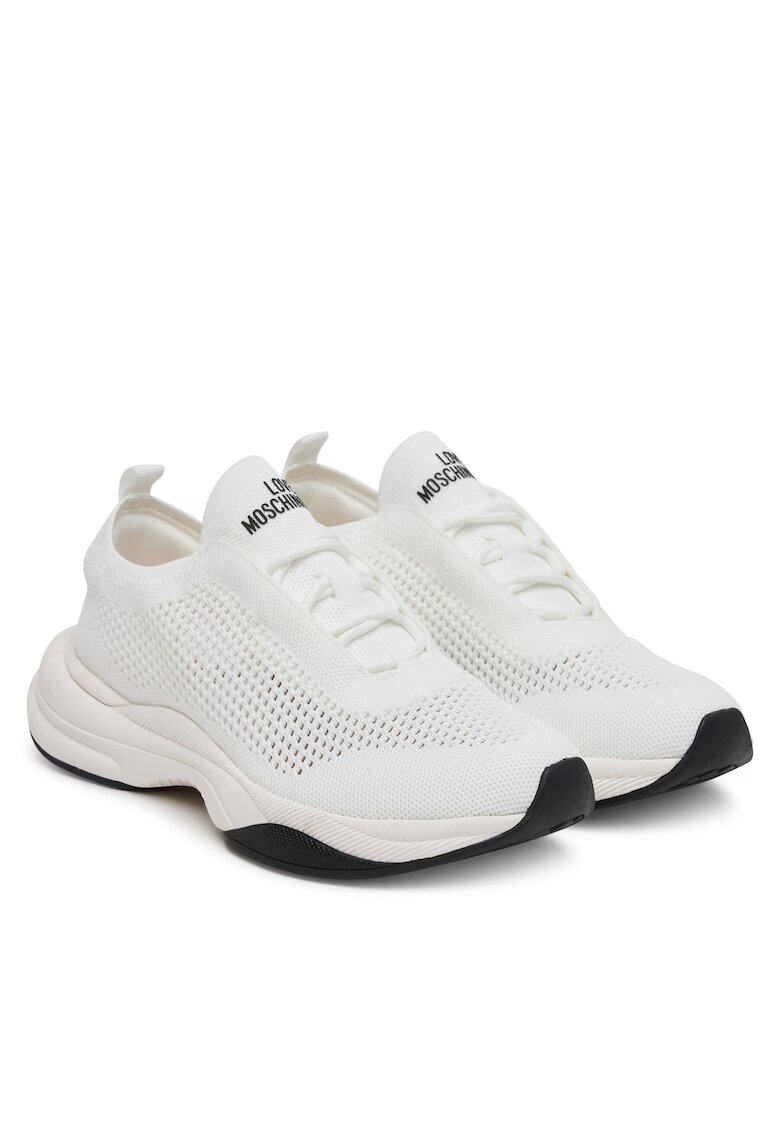 Love Moschino Adidasi JA15485G0MIYZ100 - alb - textil