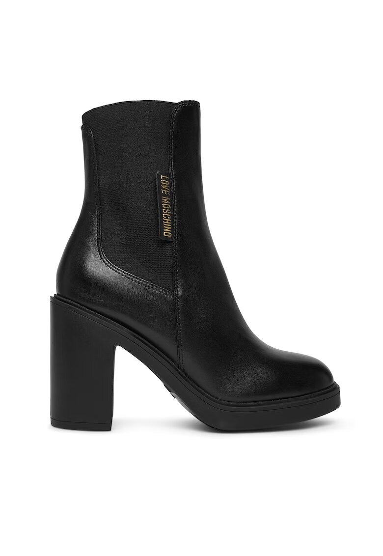 Love Moschino Botine dama JA2413AG0NIA0000 - Piele naturala - Negru