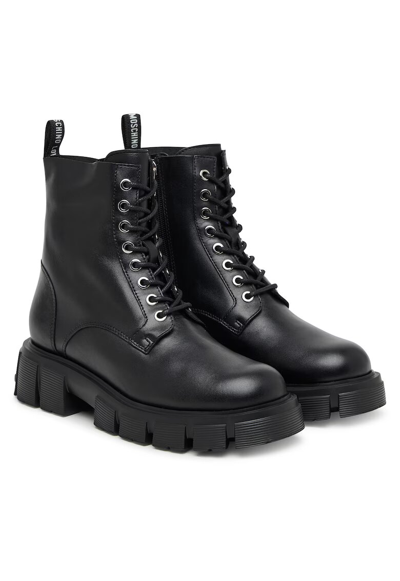 Love Moschino Ghete dama - piele naturala - negru JA24085G0NIA000A
