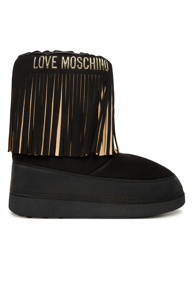 Love Moschino Ghete - de zapada - negru