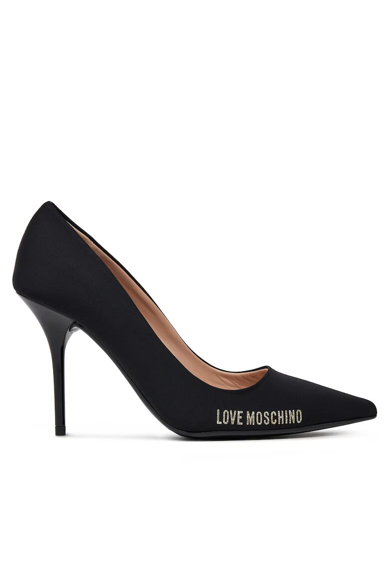 Love Moschino Pantofi dama - tocuri - negru - piele ecologica