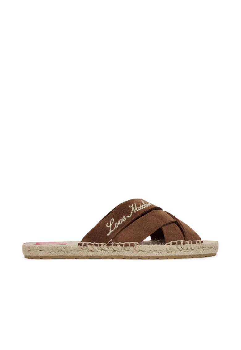 Love Moschino Slapi dama Moschino maro - Maro