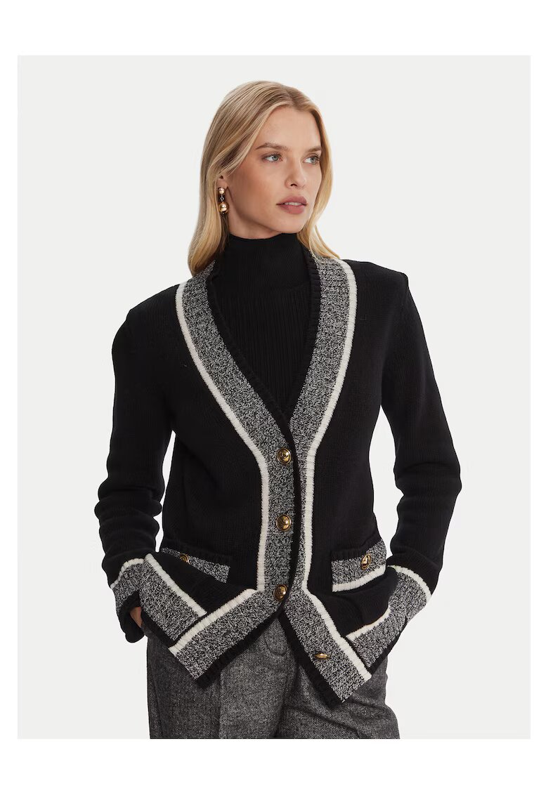 Luisa Spagnoli Cardigan dama negru - moale