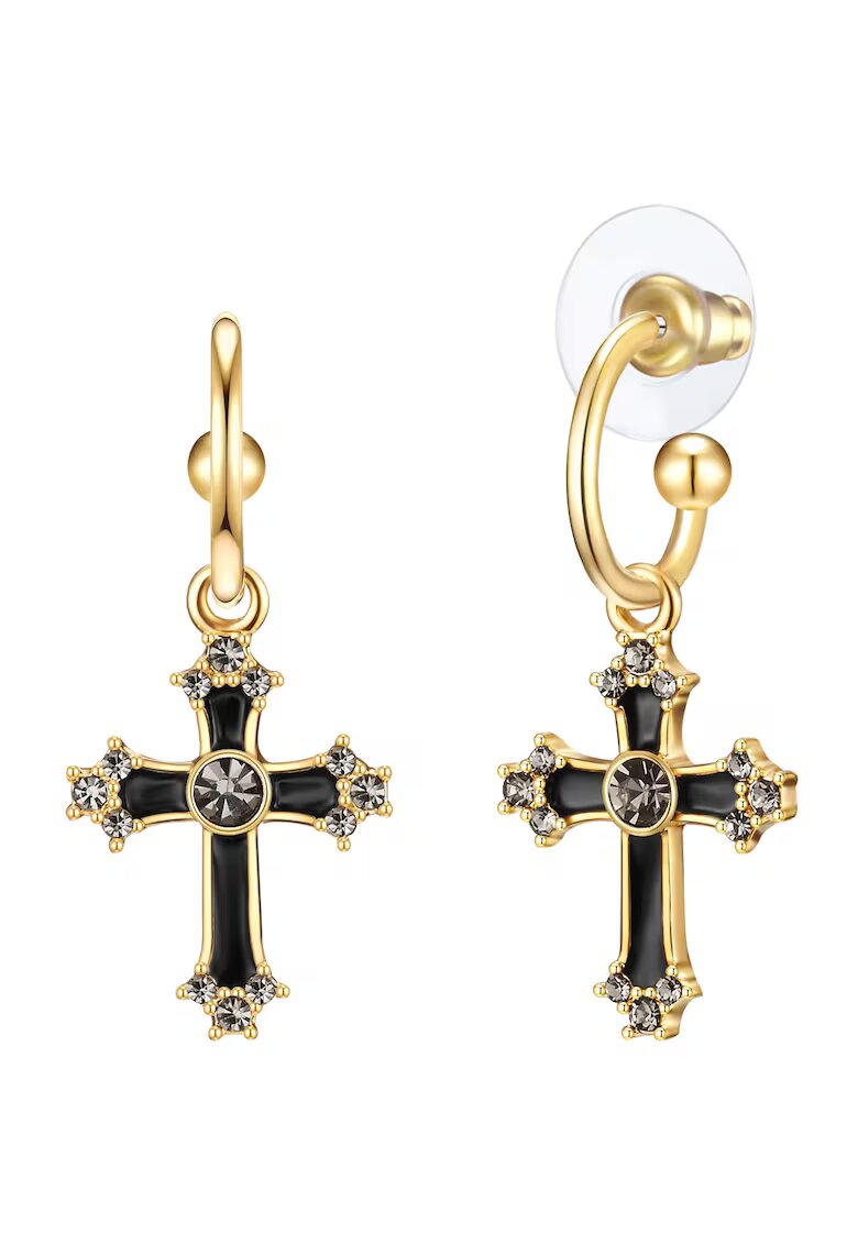 Lulu  Jane Cercei drop placati cu aur de 14K - Auriu