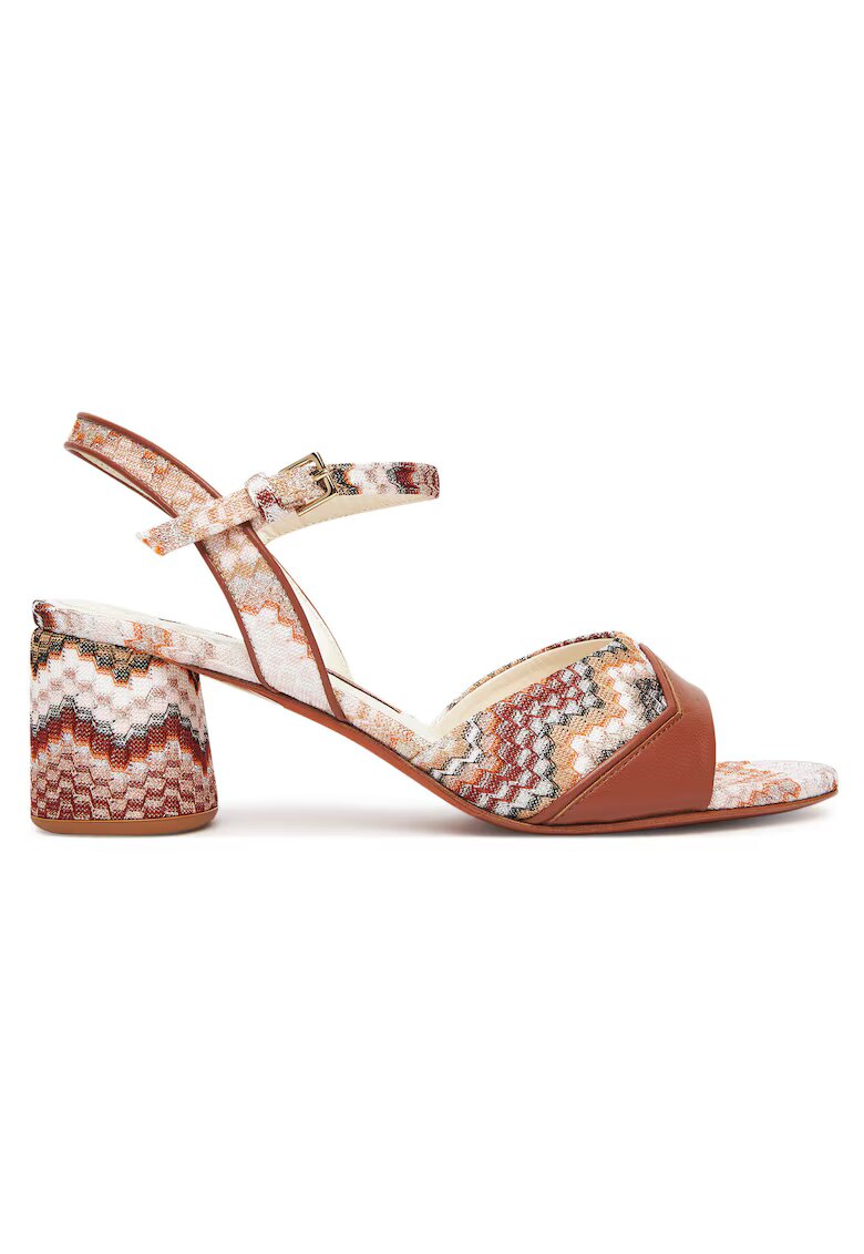 M Missoni Sandale dama - Wave Brown - Textil