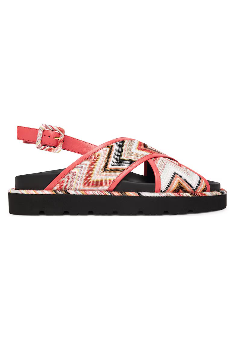 M Missoni Sandale dama Wave PI - tesatura - multicolor