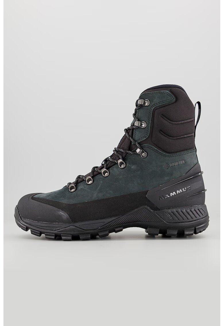 Mammut Ghete mid-cut din piele - pentru drumetii Blackfin GTX - Negru