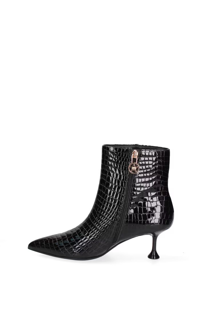 Marc Ellis Botine din piele Arcana Nova - Auriu/Negru