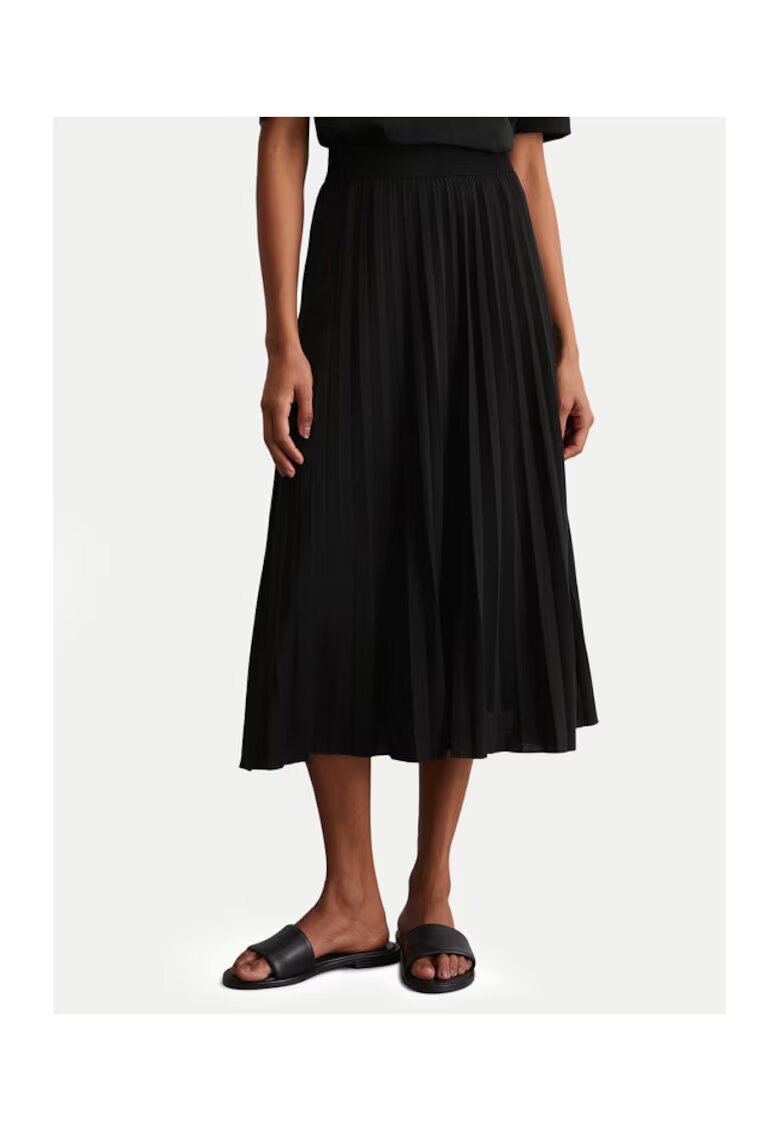 Marc O'Polo Fusta plisata - neagra - femei