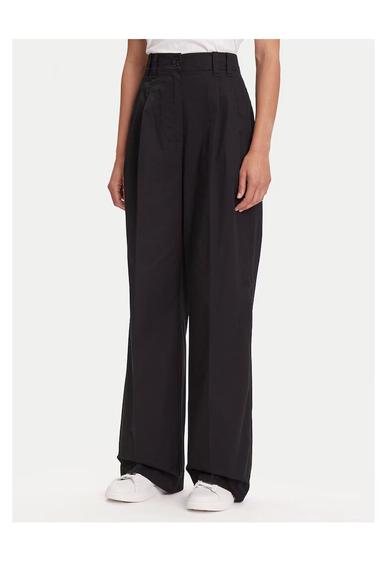 Marc O'Polo Pantaloni evazati pentru dama - negru