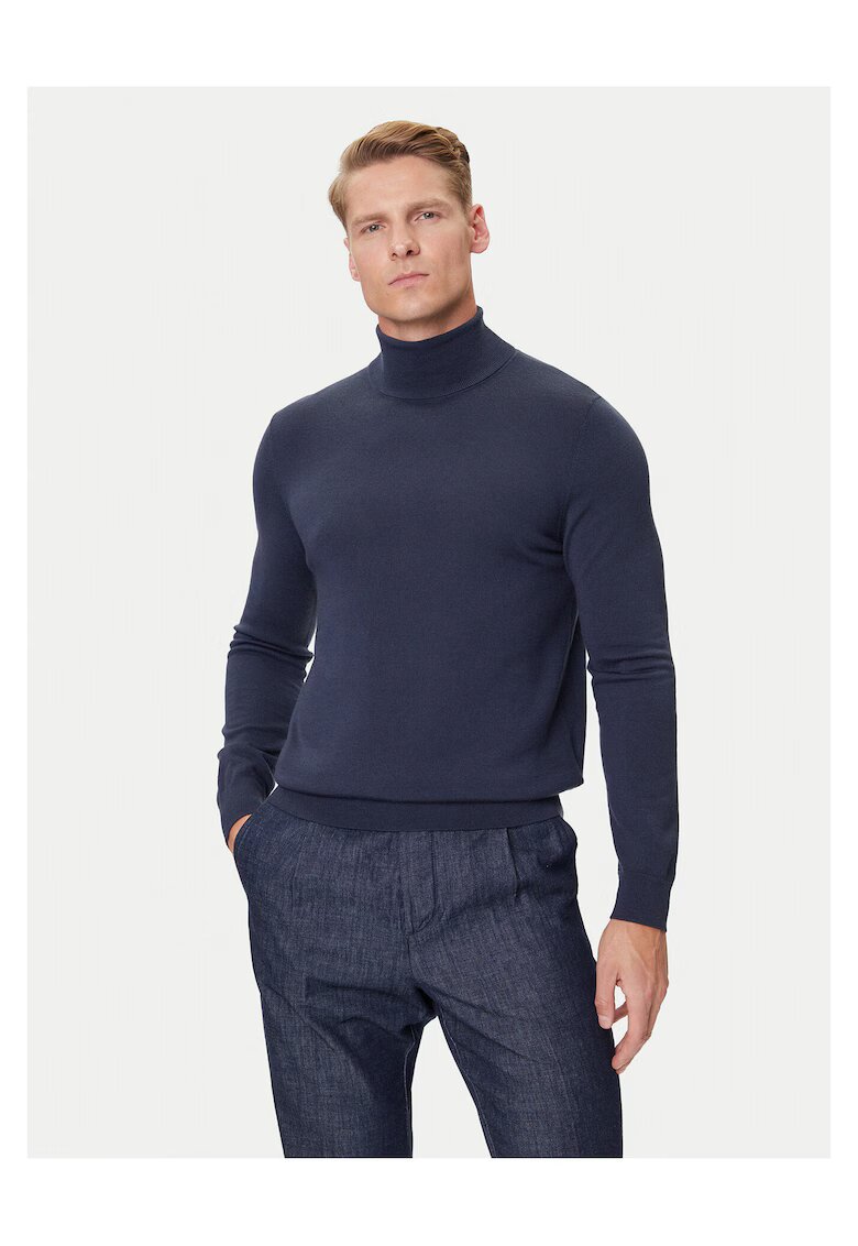 Marc OPolo Denim Pulover polo barbati bleumarin - bumbac