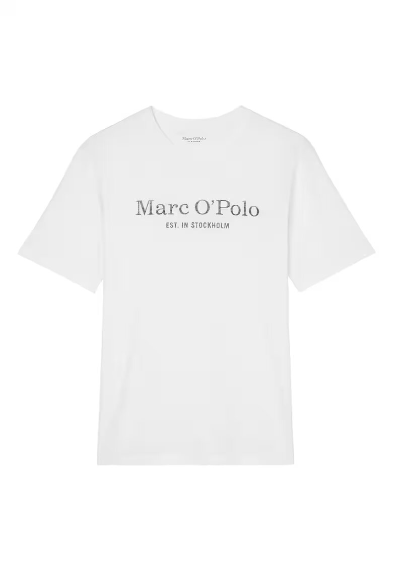 Marc O'Polo Tricou regular fit din bumbac - Alb