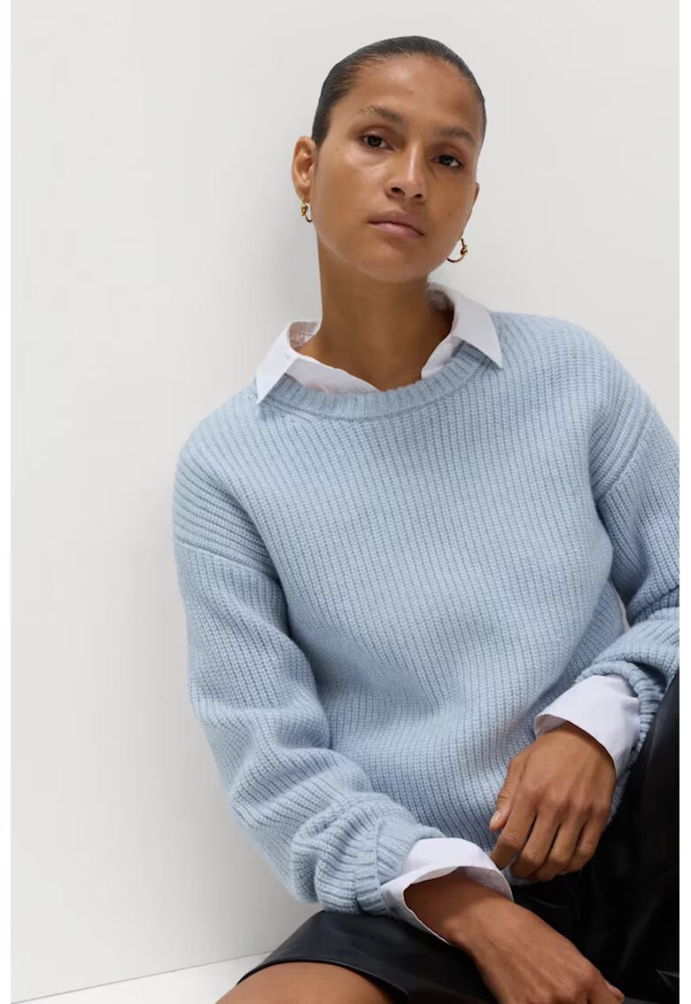 Marks  Spencer Pulover cu decolteu la baza gatului - Albastru glaciar