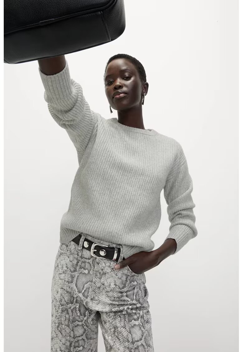 Marks  Spencer Pulover cu decolteu la baza gatului - Maro/Maro nisip