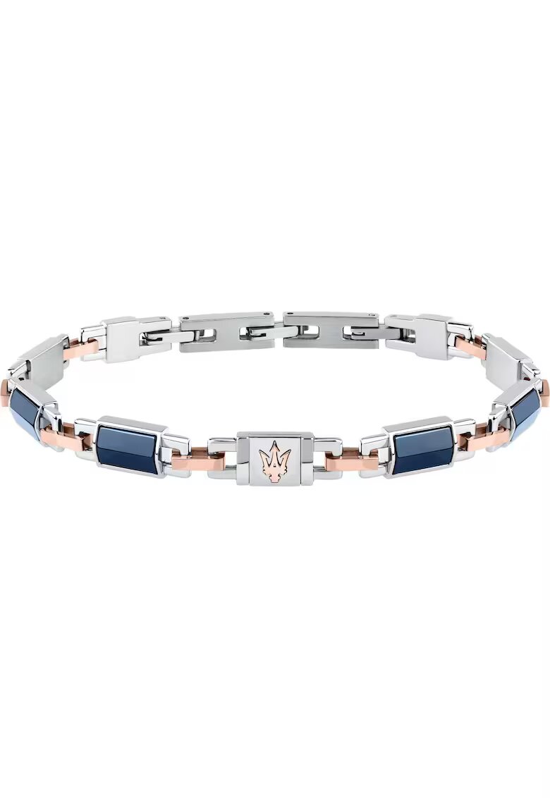 Maserati Bratara JM425ATZ67 - Argintiu - Albastru - Rose Gold