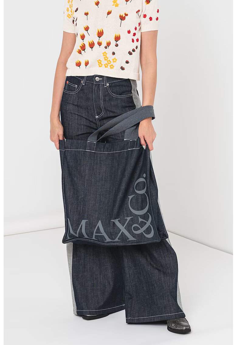 Max&Co. Blugi ampli Fling - Bleumarin