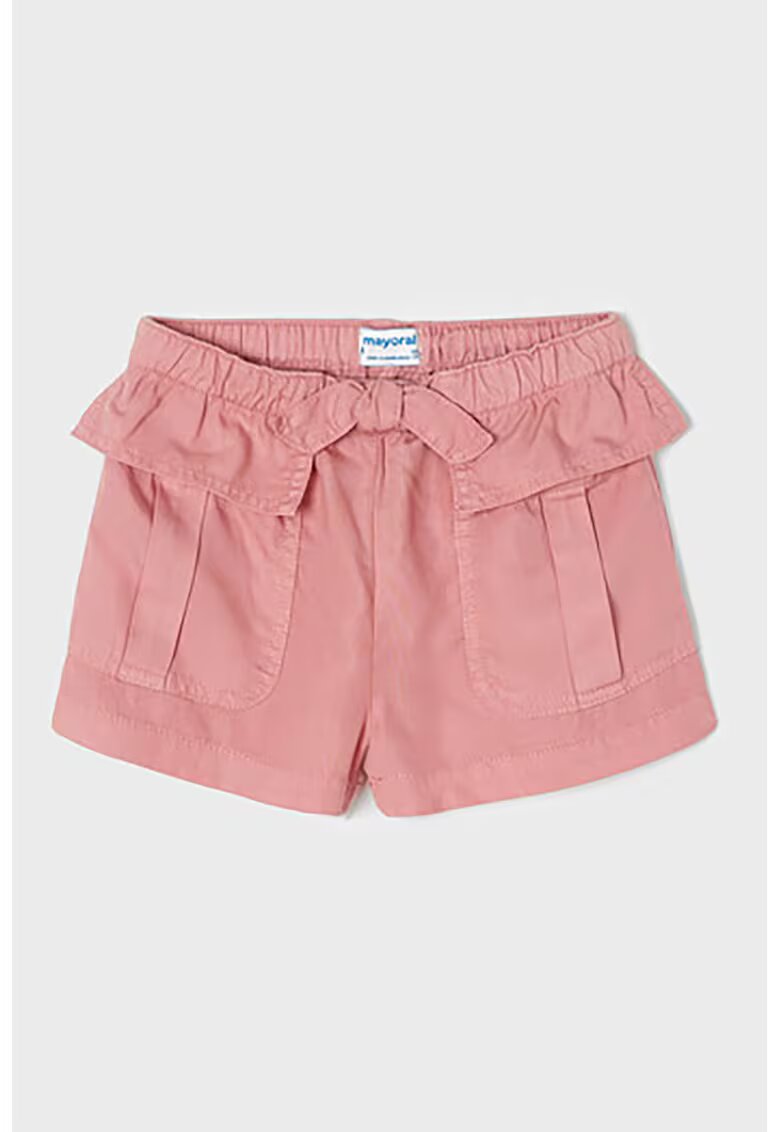 Mayoral Pantaloni scurti din denim si buzunare frontale - Roz prafuit