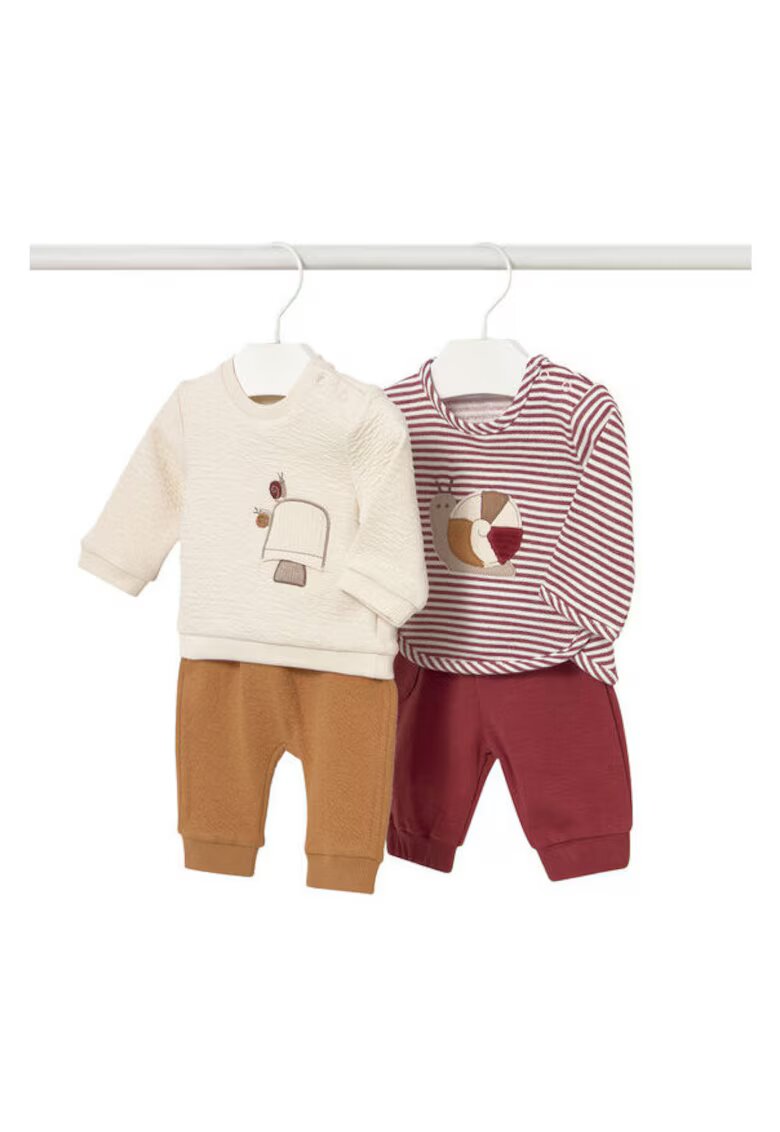 Mayoral Set 2 compleuri pentru copii 2 perechi pantaloni de trening - 2 bluze - multicolor