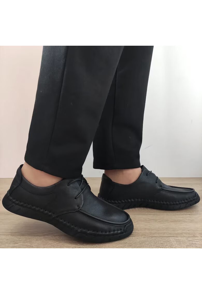 Mels Pantofi Casual Barbati 83053-1 Negri - Negru - Negru