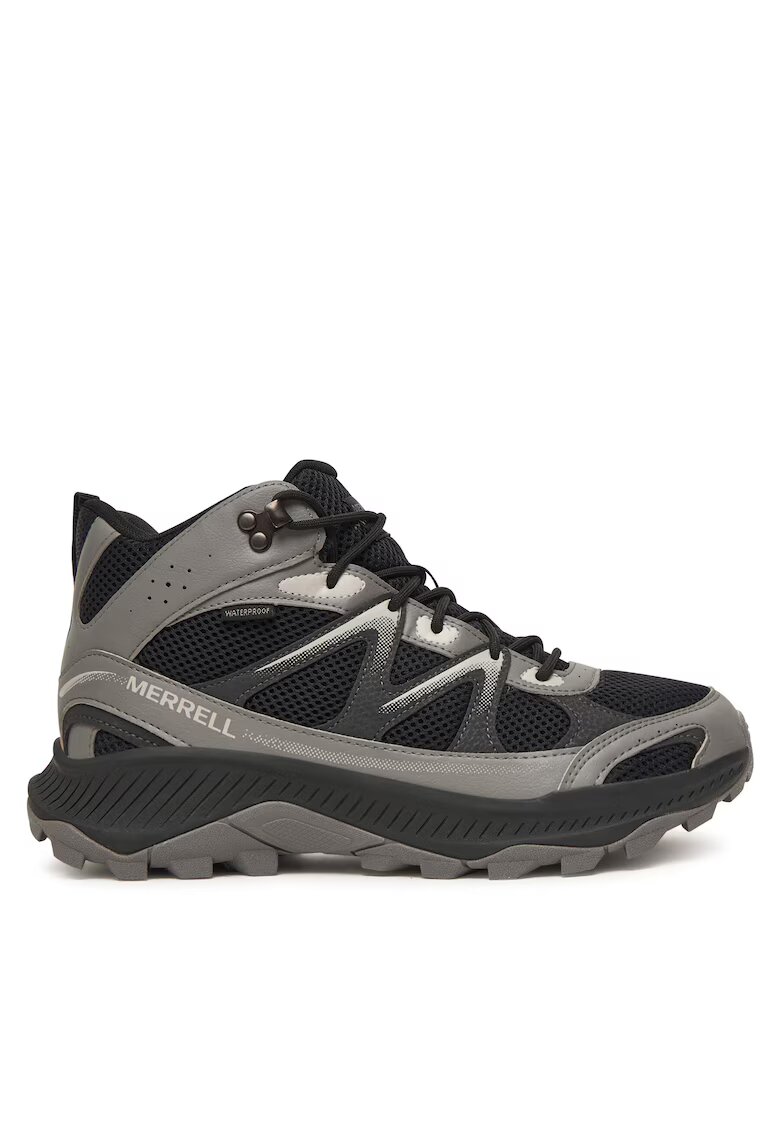 Merrell Ghete sport barbati Tempo Exp Mid - textil - negru/gri