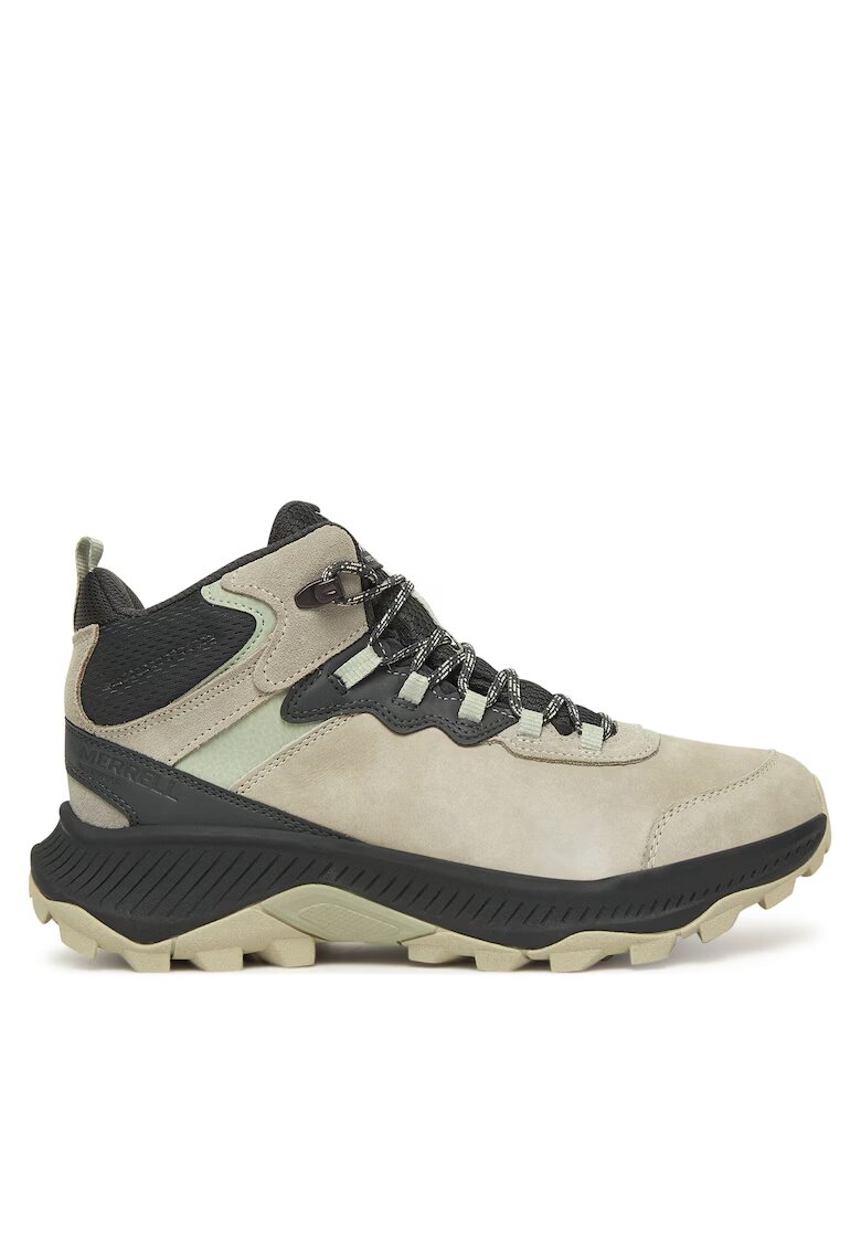 Merrell Ghete trekking Basalt Speed Strike 2 - piele naturala - Crem