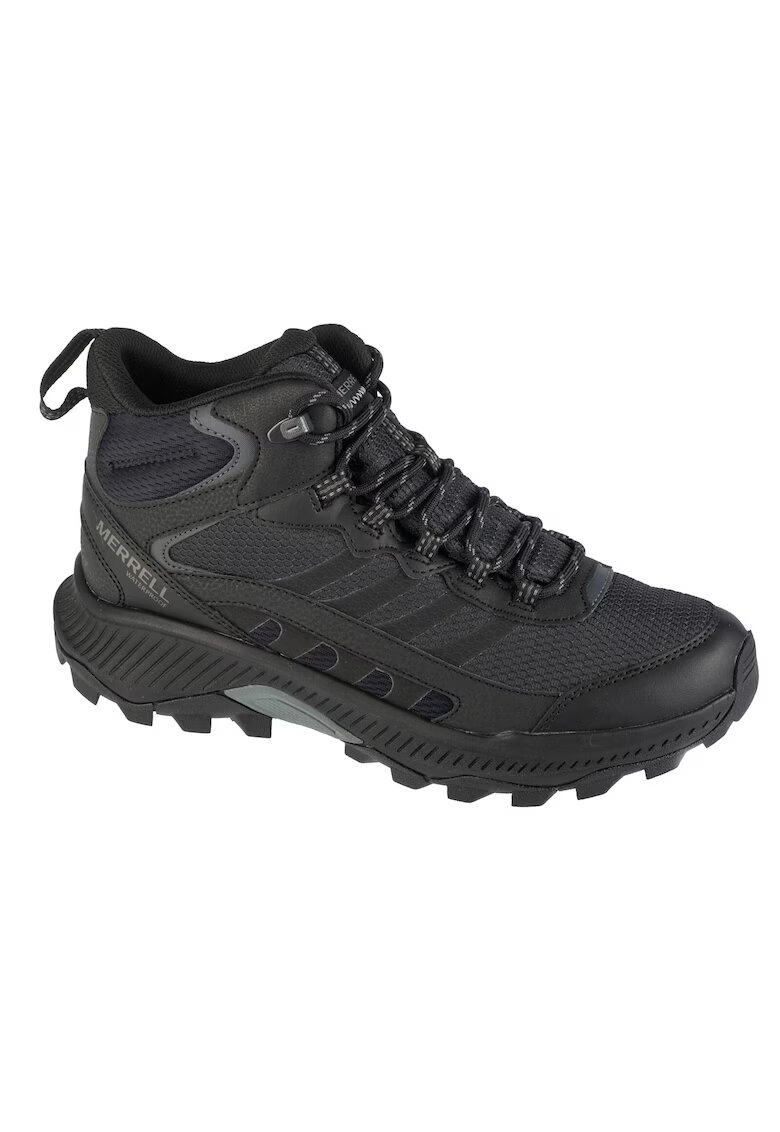 Merrell Pantofi pentru drumetii - Speed Strike 2 Mid WP 1037833 - Negru