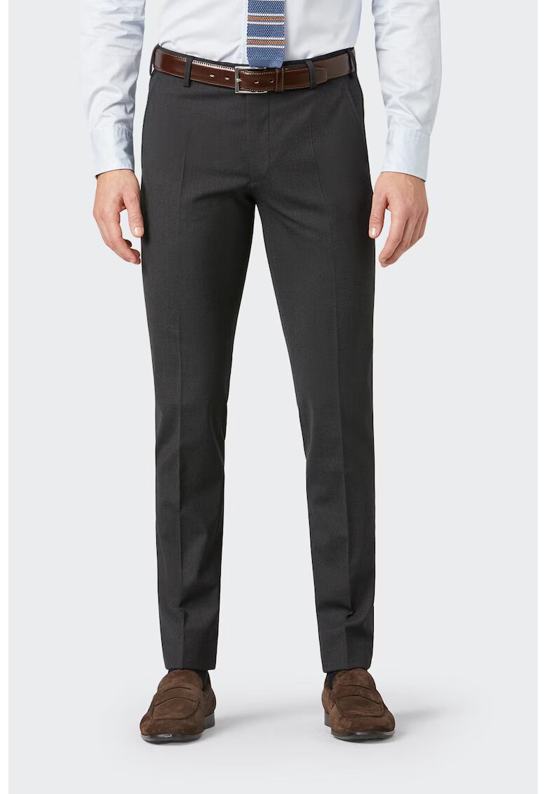 Meyer Pantaloni barbati Roma 9344/08 gri inchis - Gri inchis