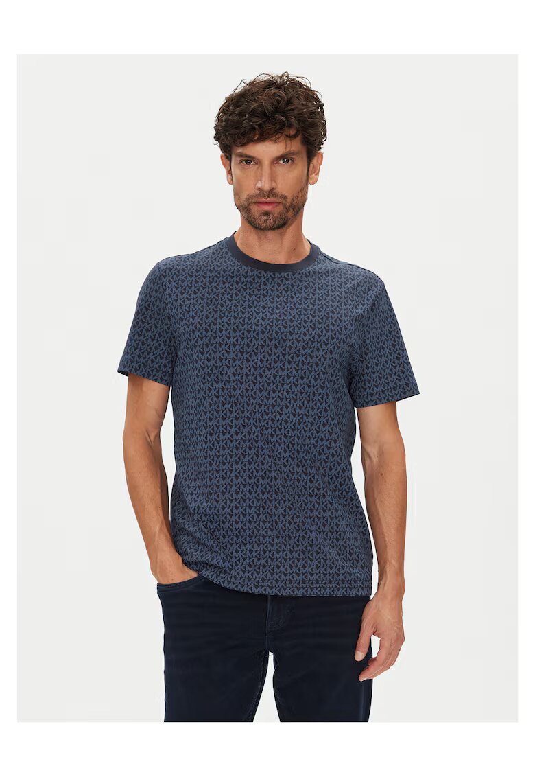 Michael Kors Tricou albastru - bumbac - Bleumarin