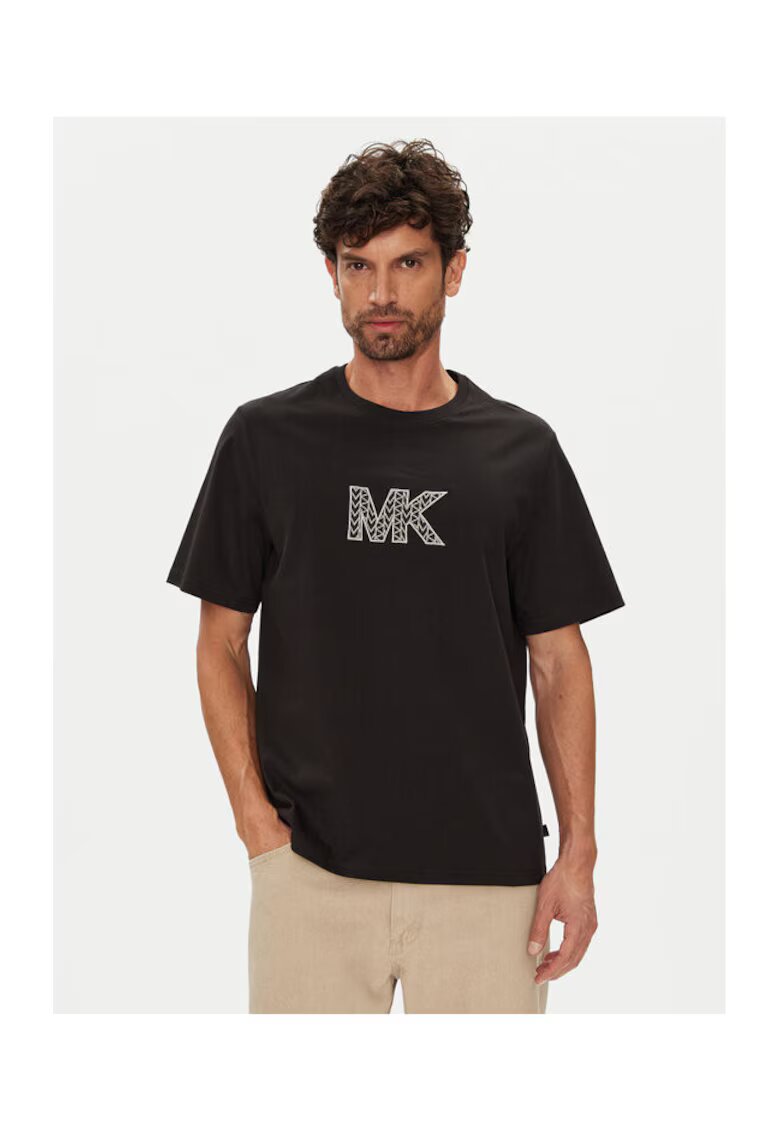 Michael Kors Tricou barbat - negru - din bumbac
