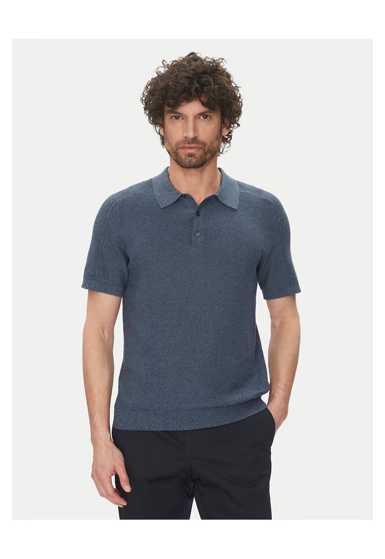 Michael Kors Tricou barbati albastru bleumarin - bumbac