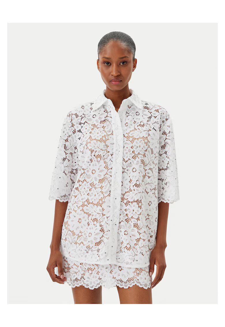 MICHAEL Michael Kors Camasa dama alba -