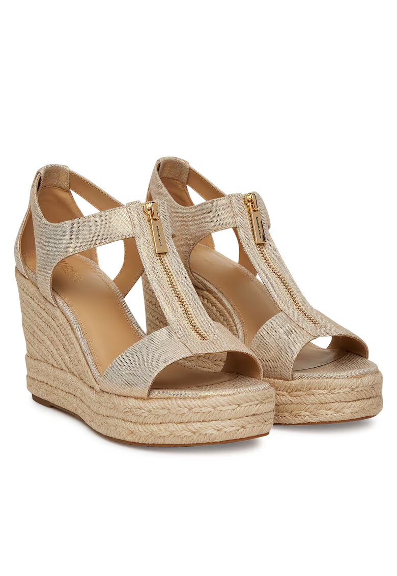 MICHAEL Michael Kors Espadrile dama - auriu - piele ecologica