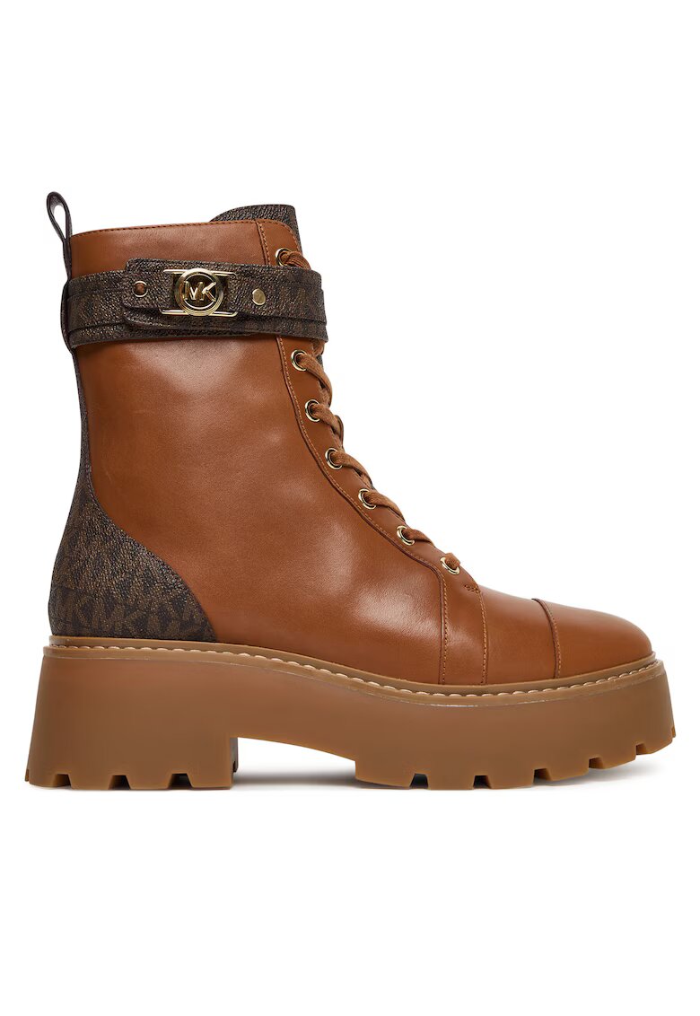 MICHAEL Michael Kors Ghete dama maro - piele naturala - Maro