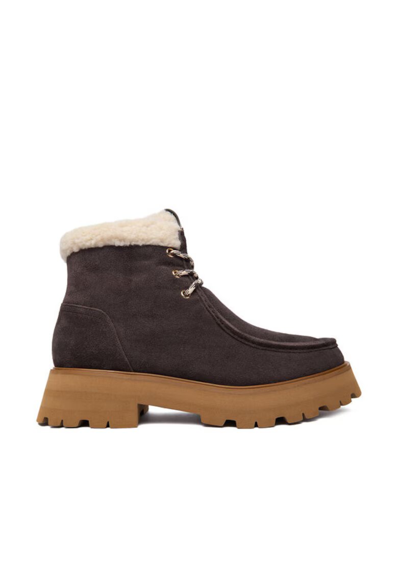 MICHAEL Michael Kors Ghete dama Piele naturala - Maro - Maro
